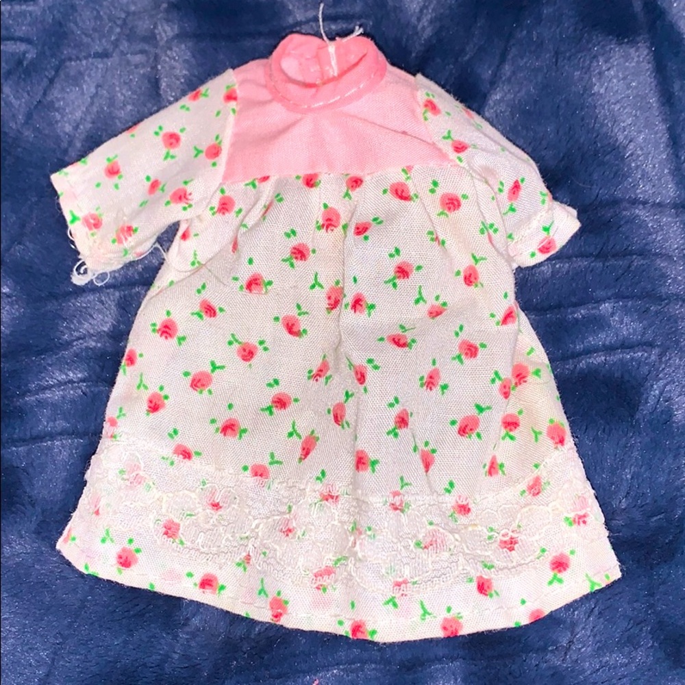 Rose doll dress